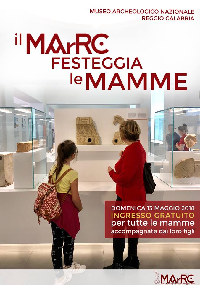 13 maggio, Festa della Mamma. Ingresso gratuito al MArRC per le donne con i loro bambini