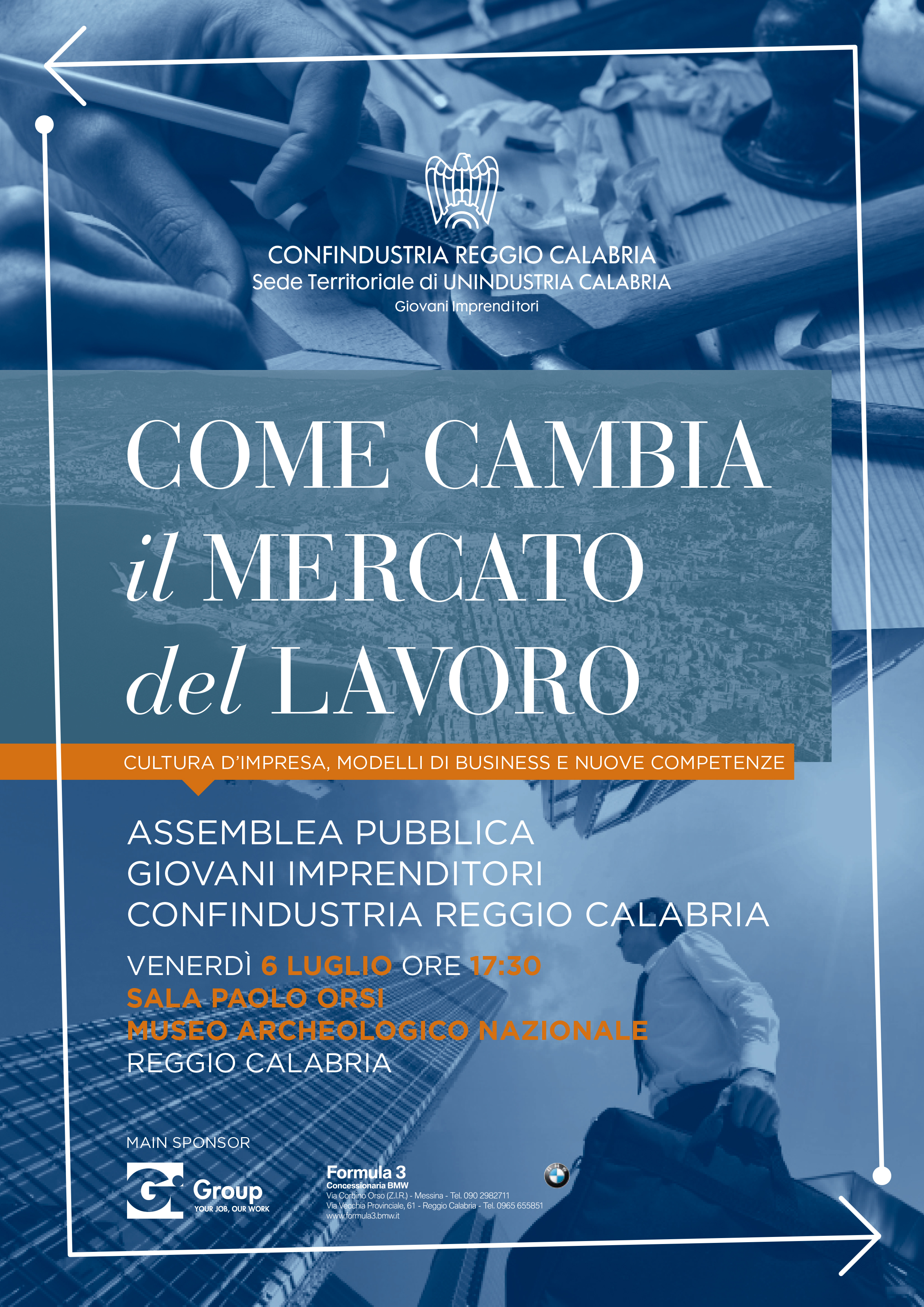 Come cambia il mercato del lavoro. Assemblea pubblica Giovani Confindustria Reggio Calabria