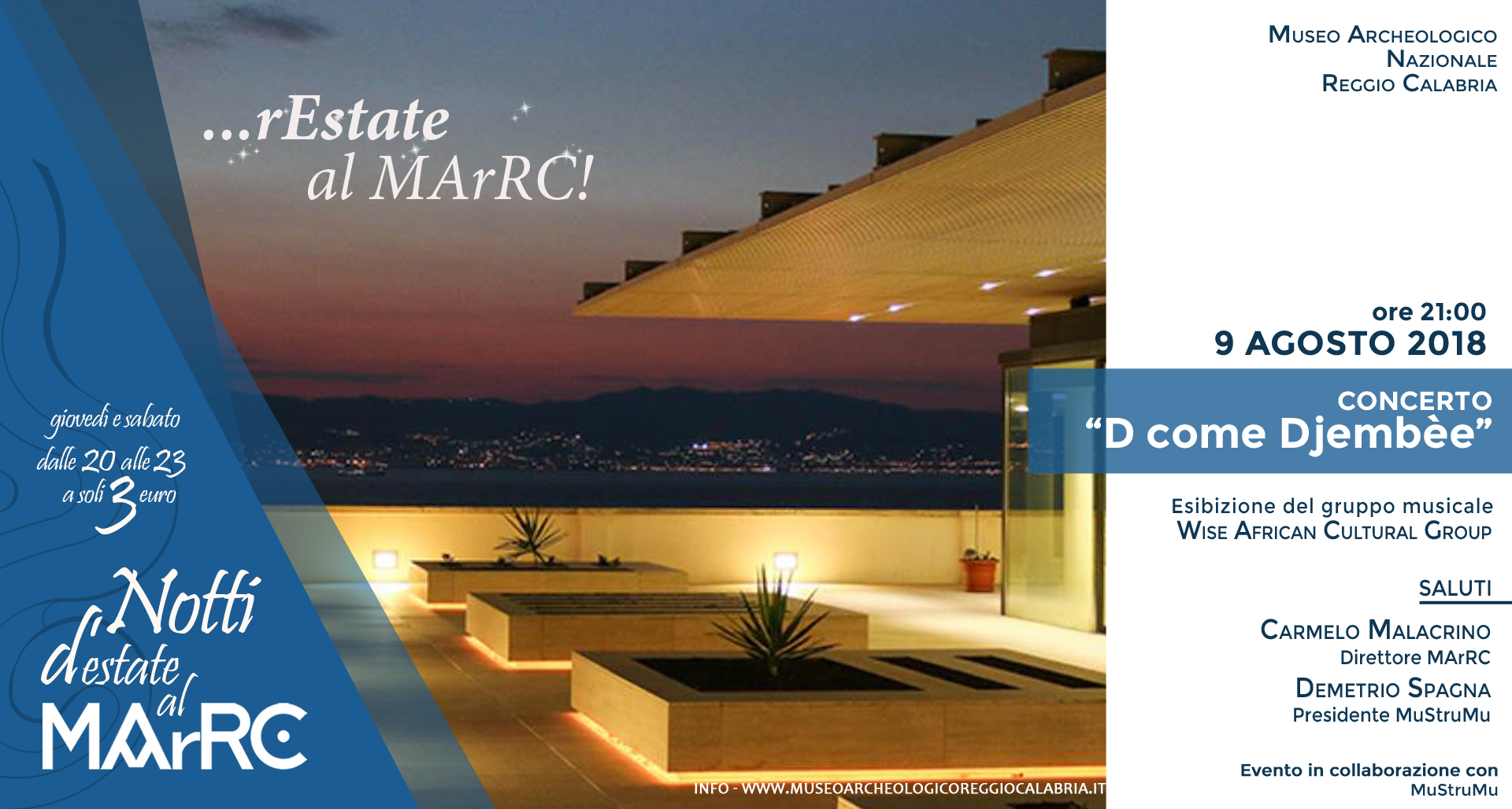 “D as Djambèe – Djambèe in African music HighLife”, Show Concert of the Afro-European music group WACG