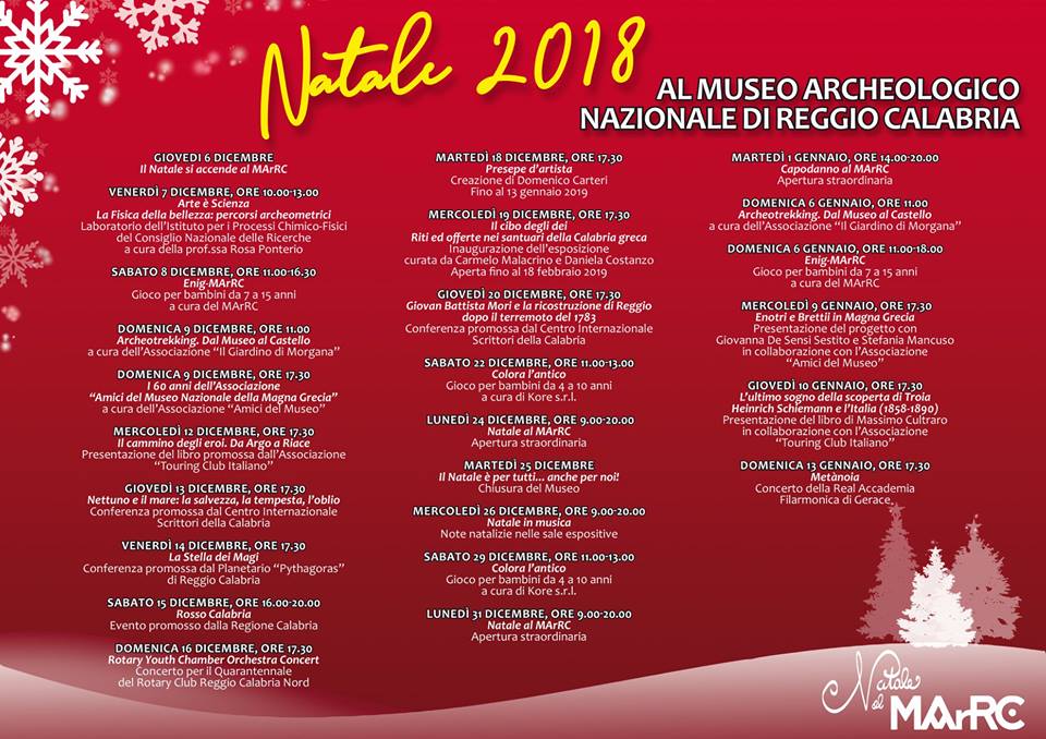 Christmas at MArRC 2018. A world of wonders!