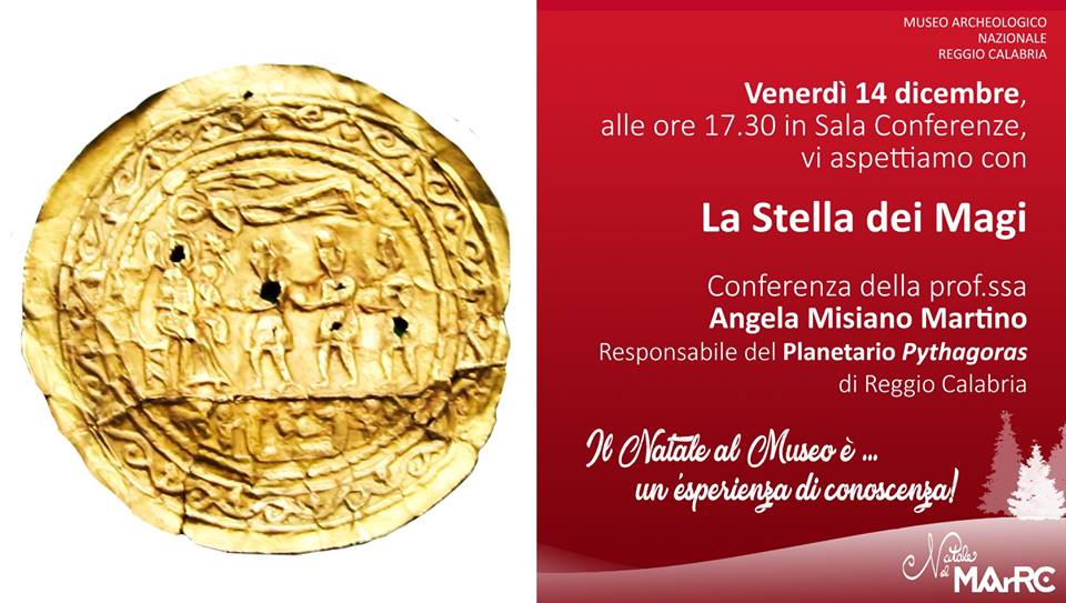 The Star of the Magi. Conference of the scientist Angela Misiano