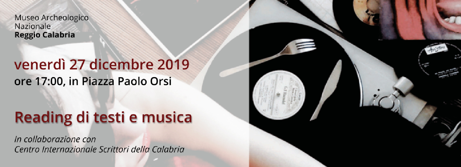 Reading of texts and music, by the writer Francesco Villari