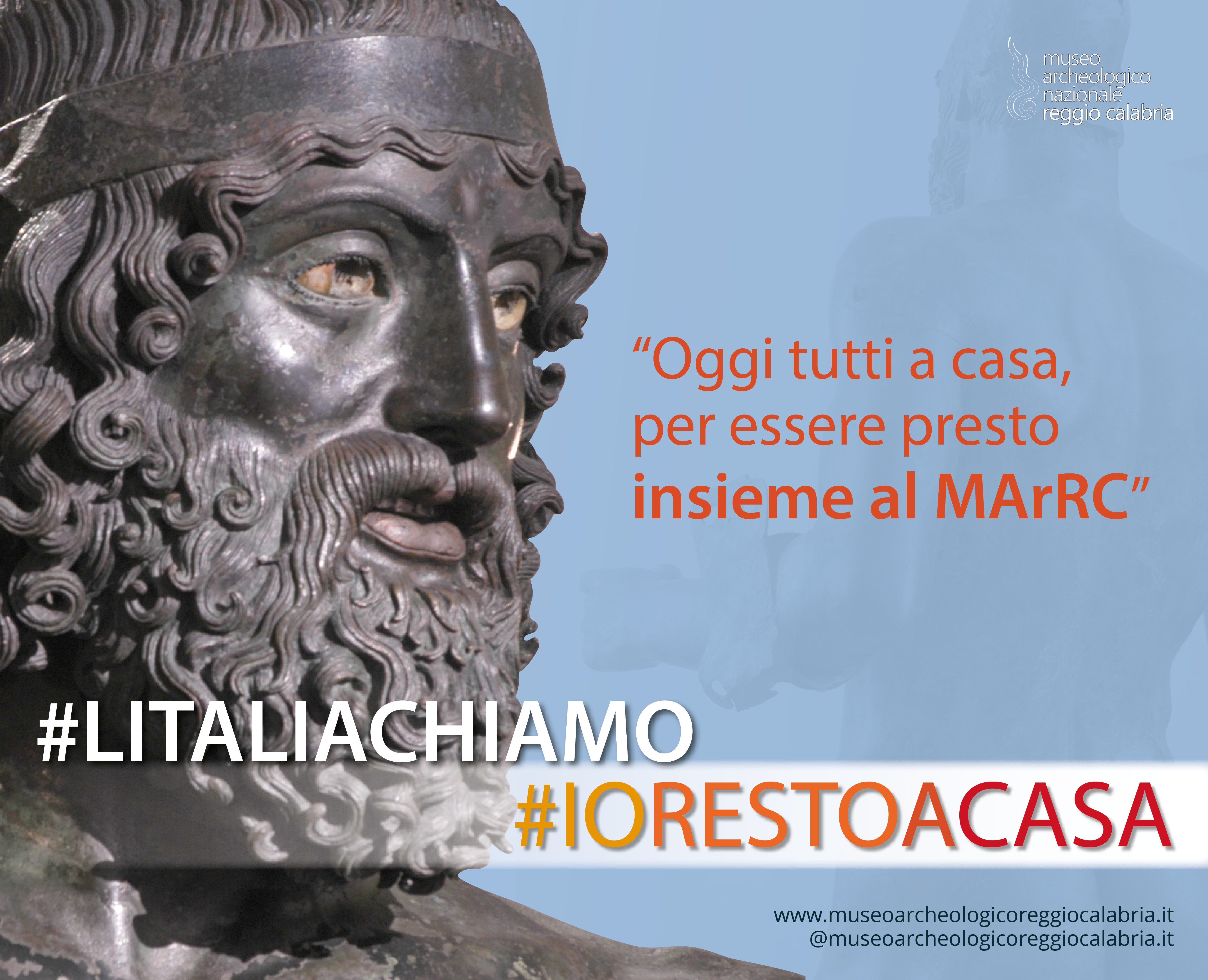 The MArRC participates in the web marathon for the #iorestoacasa campaign