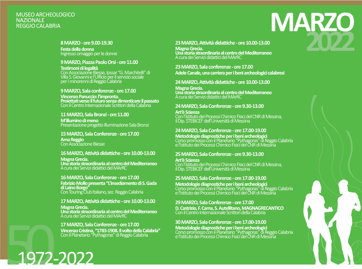 Bronzi di Riace, un programma di eventi per il 50° anniversario del ritrovamento