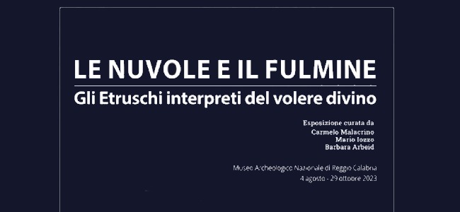 Locandina nostra "Le nuvole e il fulmine"