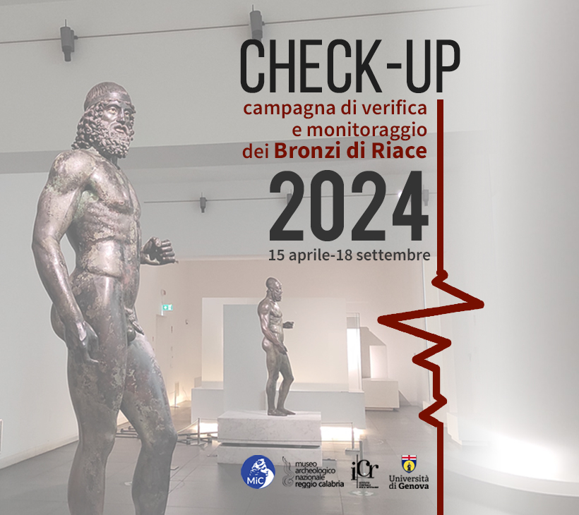 Check-up 2024 – campagna di verifica e monitoraggio dei Bronzi di Riace