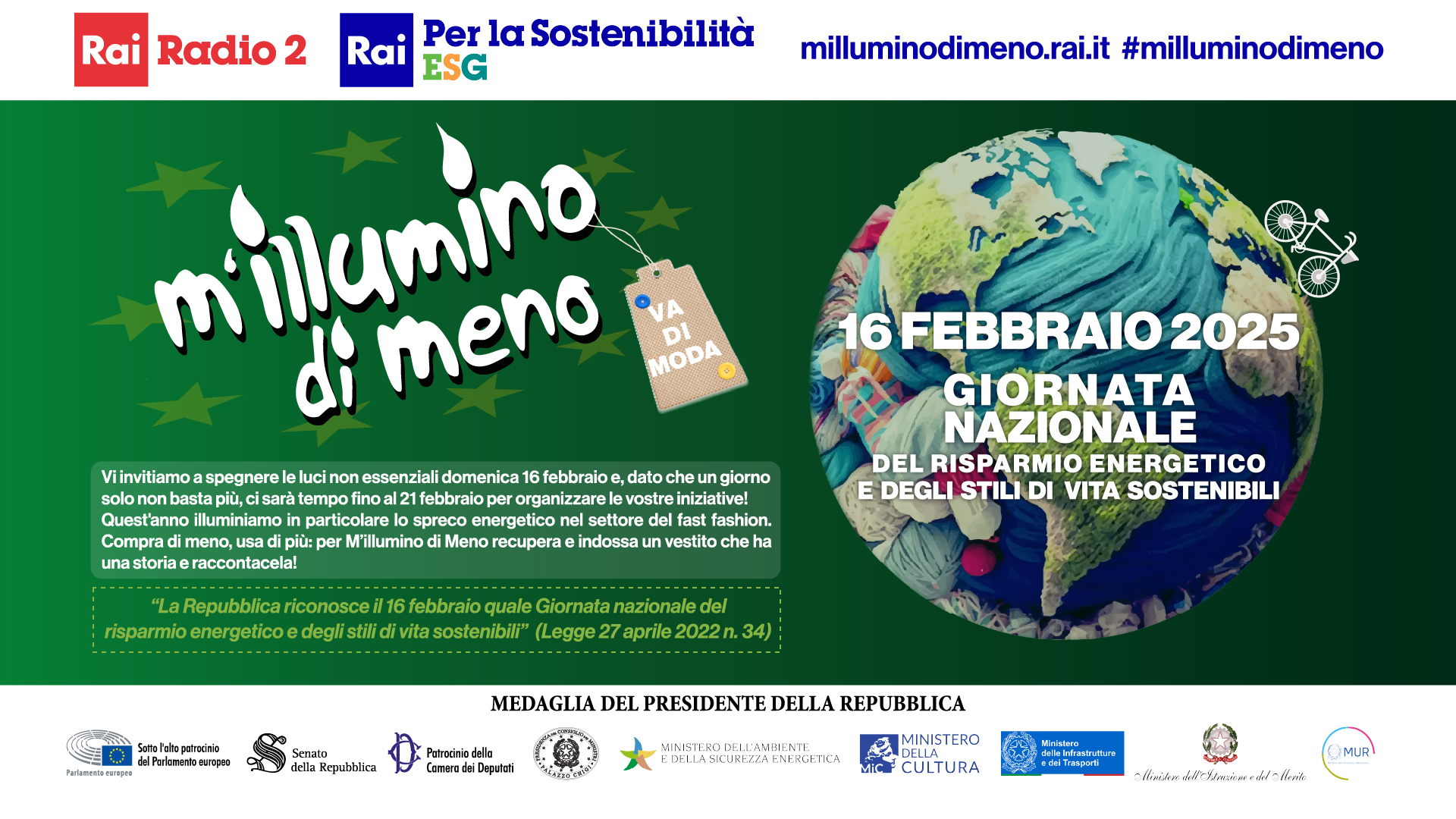 Il Museo Archeologico Nazionale di Reggio Calabria partecipa all’iniziativa “M’illumino di Meno” 2025