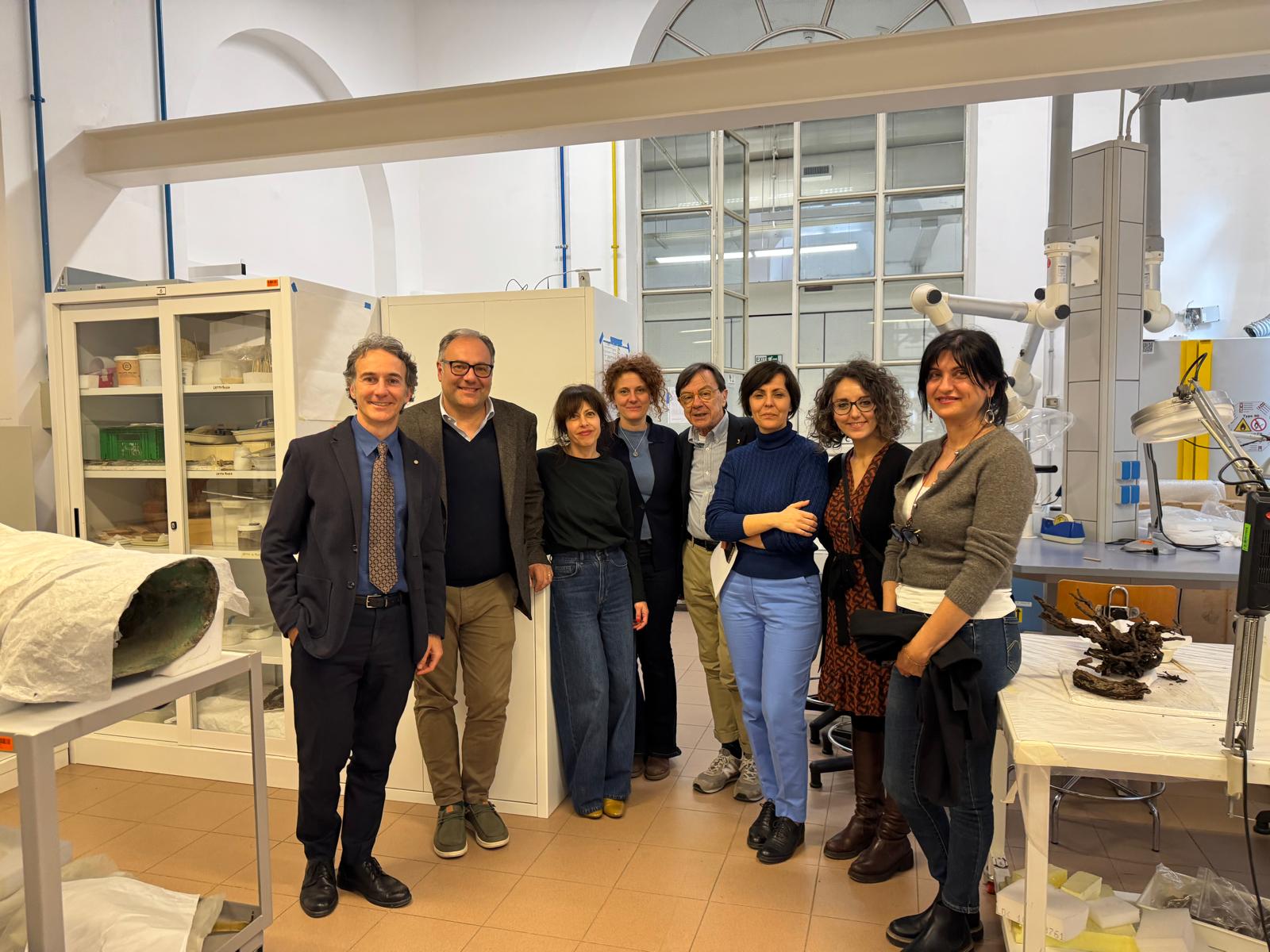 Le terre di fusione dei Bronzi di Riace tornano al MArRC