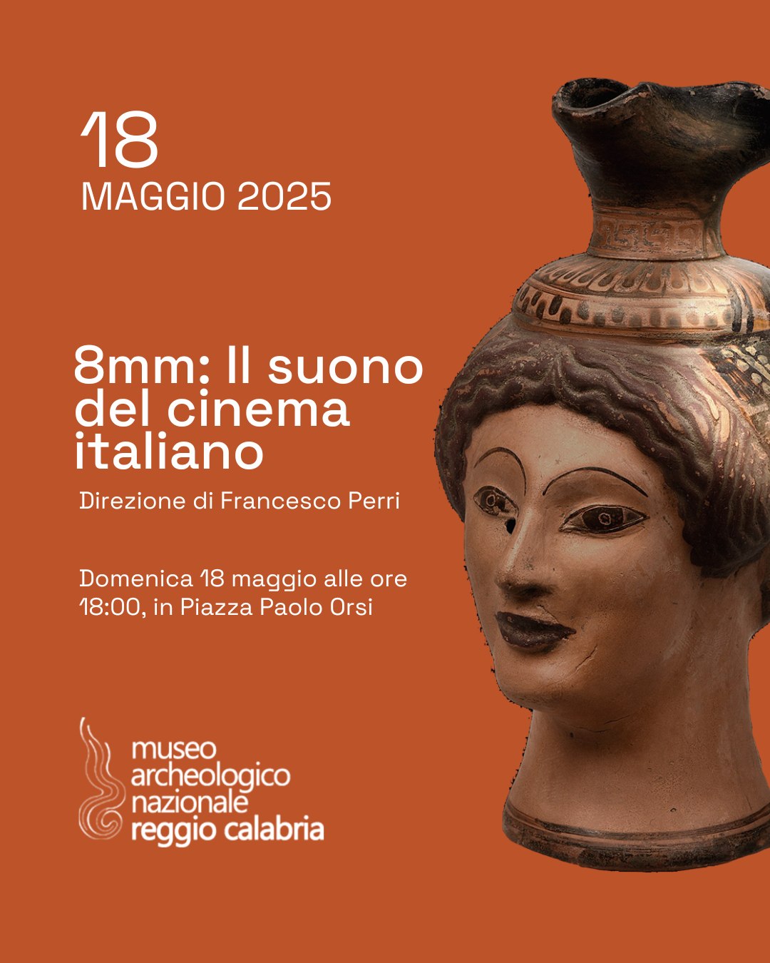 Sunday 18 May at the Museum the concert “8mm: Il suono del cinema italiano”