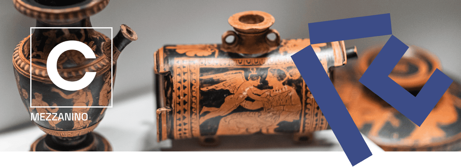 Reperti in terracotta esposti al livello C