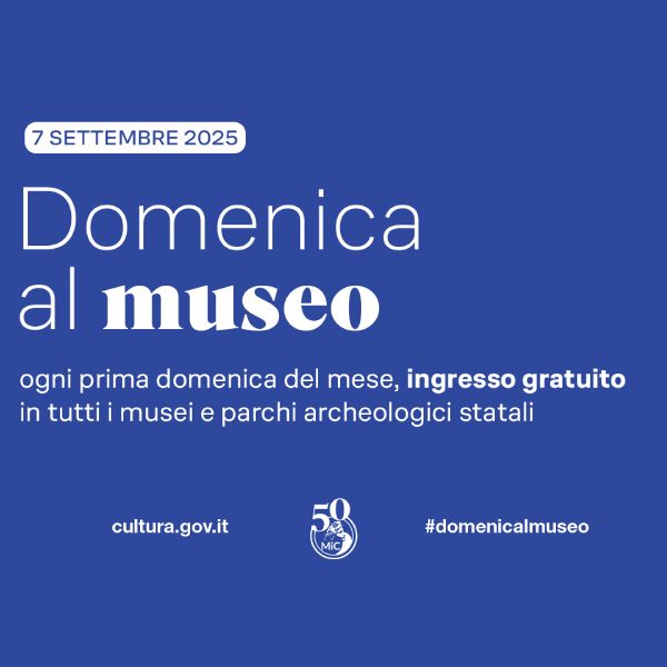 Locandina Domenica al Museo