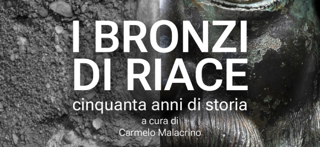 Locandina evento "I Bronzi di Riace. Cinquant'anni di storia"