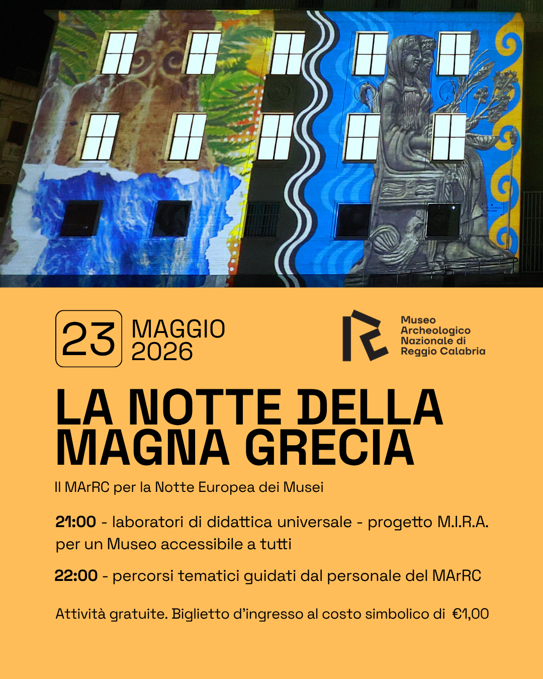Notte Europea dei Musei 2026