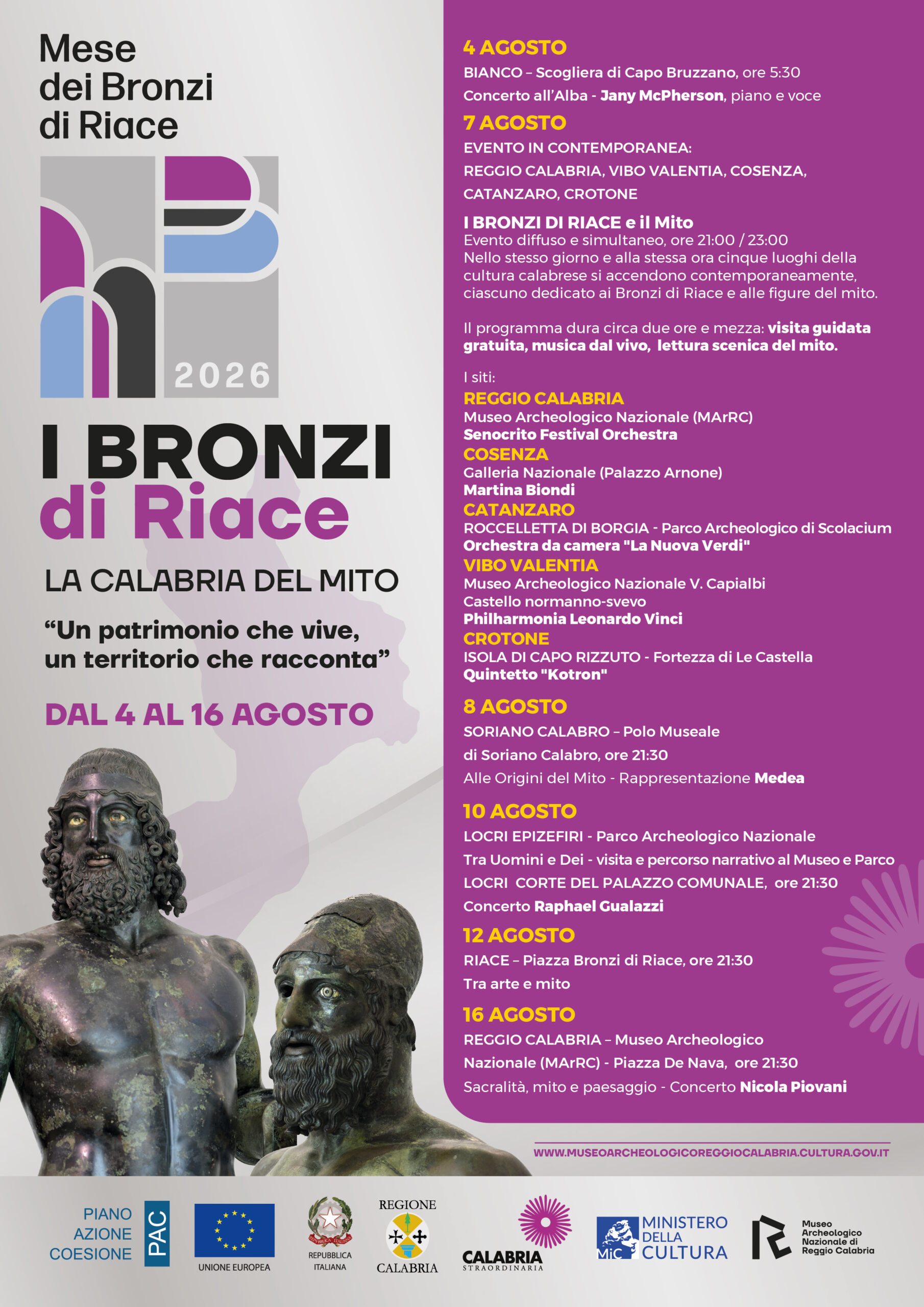I Bronzi di Riace – La Calabria del Mito