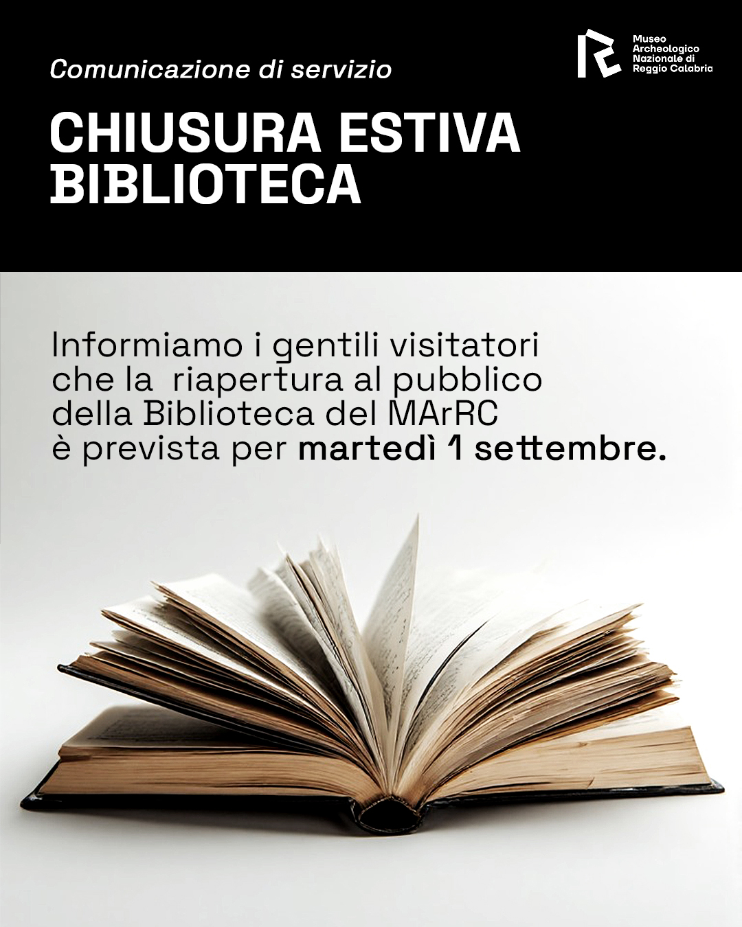 Proroga chiusura estiva della biblioteca