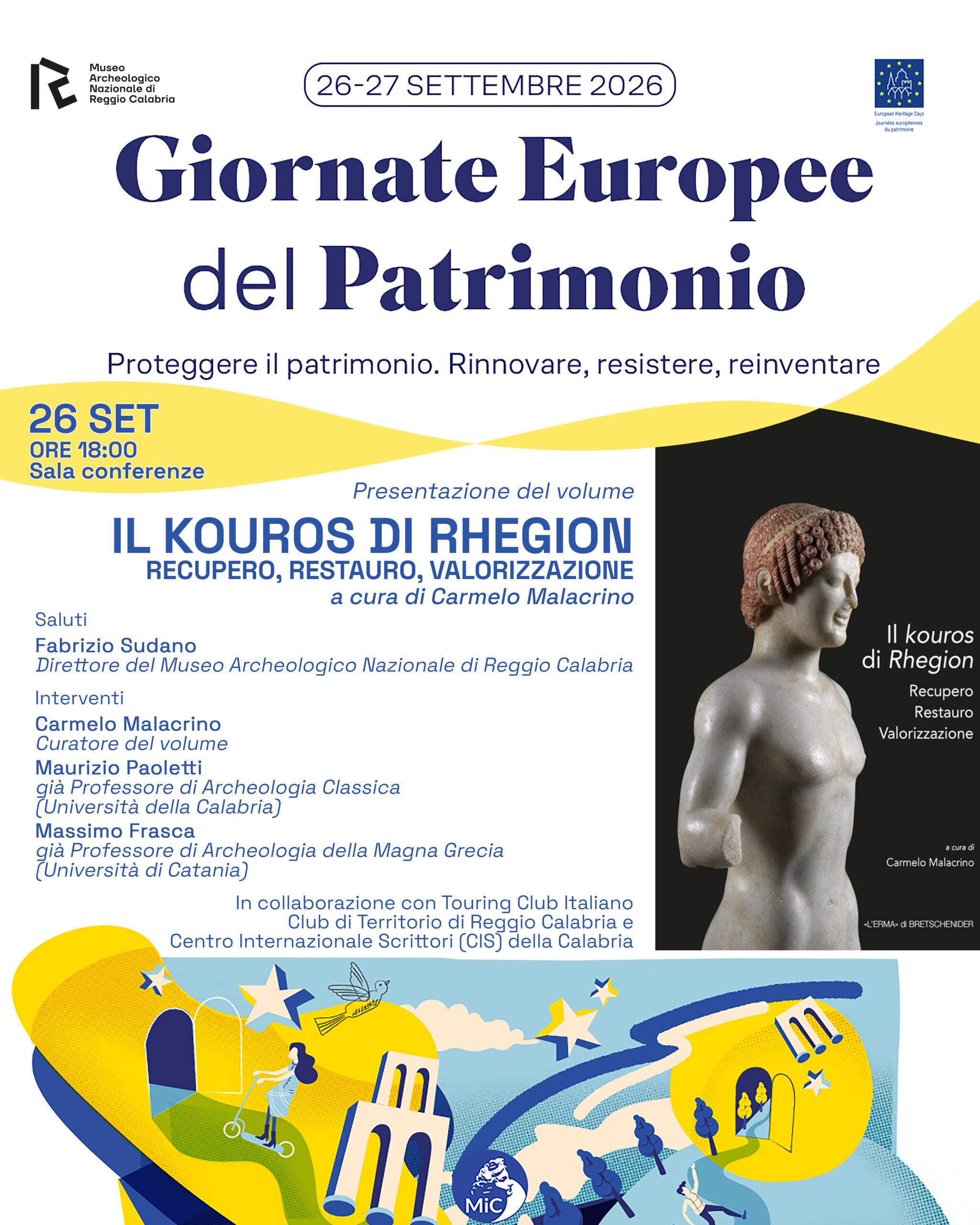 Presentazione volume “Il kouros di Rhegion. Recupero Restauro Valorizzazione”