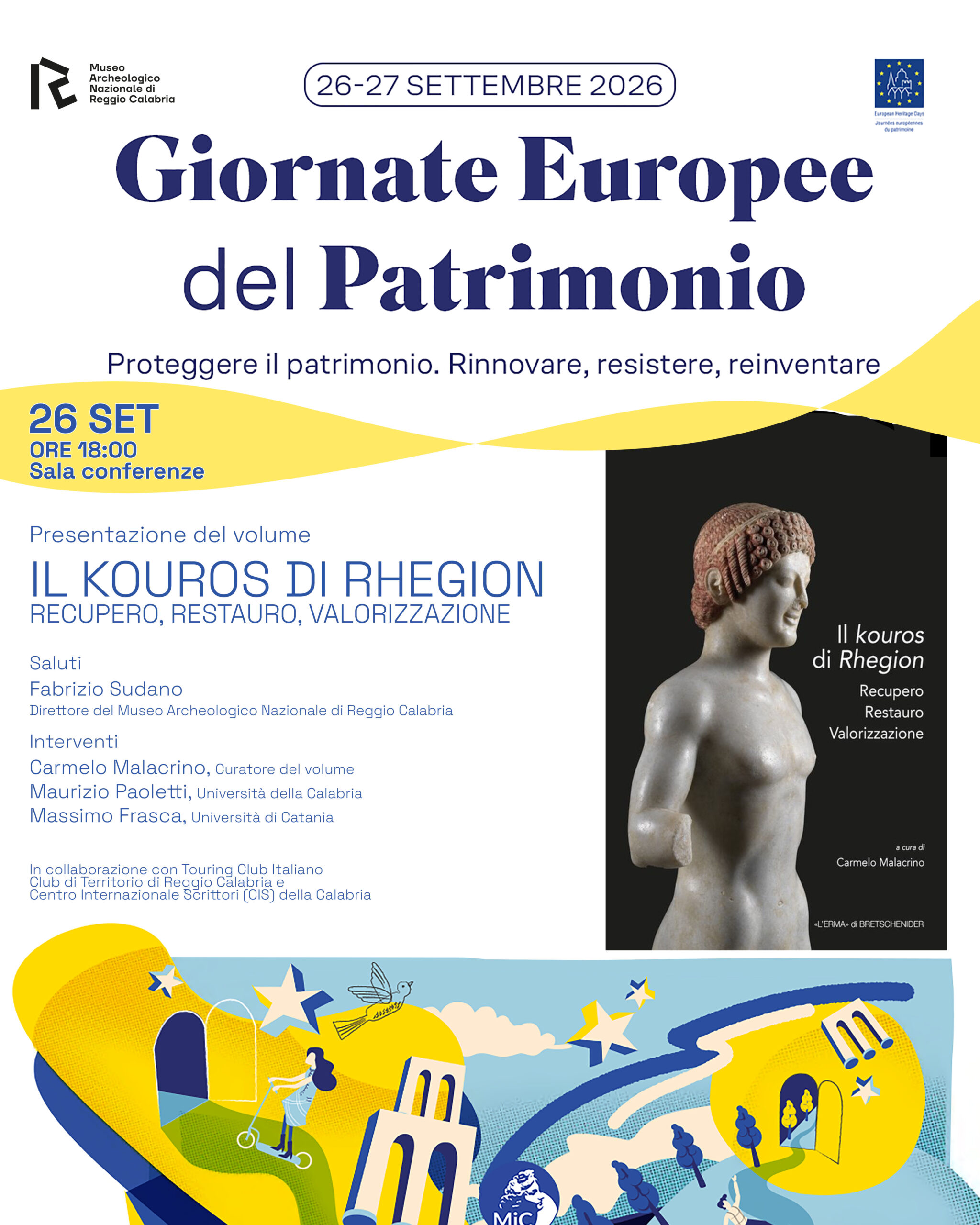 Presentazione volume “Il kouros di Rhegion. Recupero Restauro Valorizzazione”