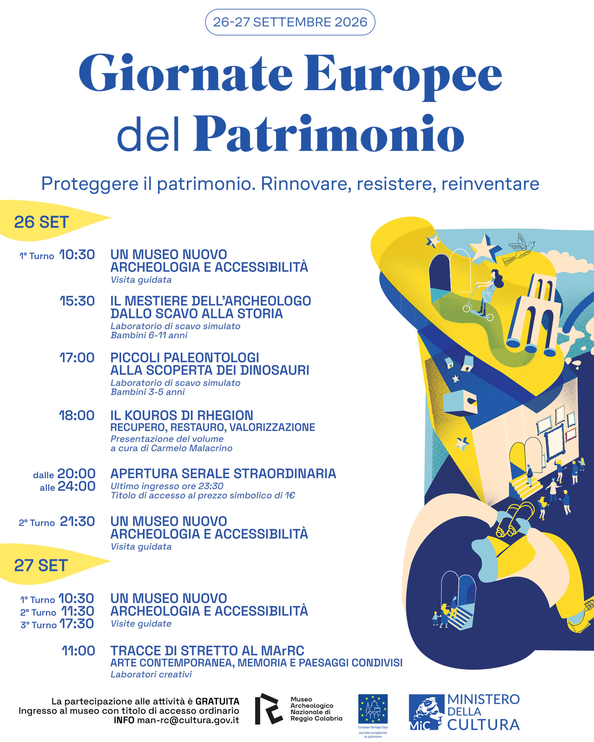 Giornate Europee del Patrimonio 2026