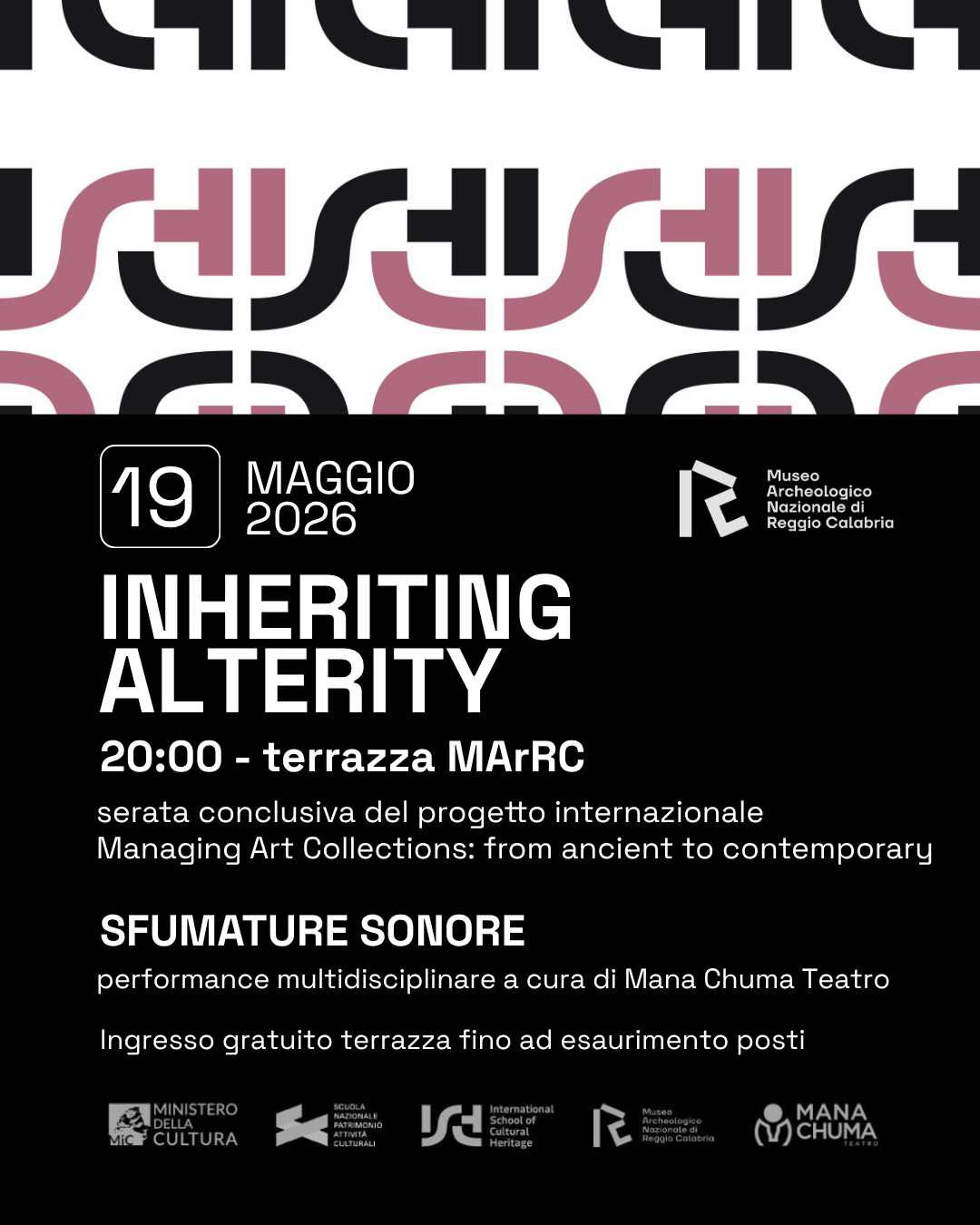 Inheriting Alterity – Soirée de clôture International School of Cultural Heritage
