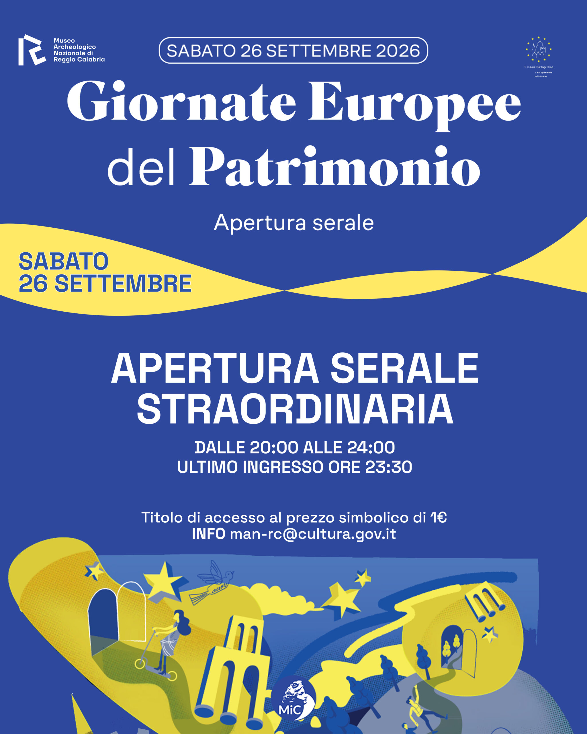 Apertura straordinaria serale